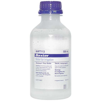 Baxter Water for Irrigation, 500ml, 15/Carton (AHF7113) Kit