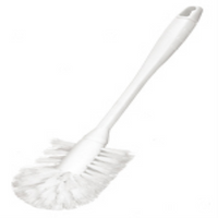 Oates Industrial Toilet Brush Set, White, Each Each
