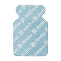 Ambu ECG Electrode Tab White Sensor, 0415M, 34mm, 500 Pieces/Carton Box