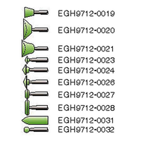 Shofu Dura Green Stones, Shank HP, Shape KN1, No 0023/55, 12/Pack