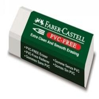 Faber-Castell Vinyl Eraser, PVC-Free, Large Each Each