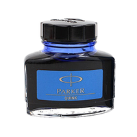 Ink Bottle Parker Quink Wash- Able Blue Each Each