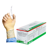 Protexis Neoprene Essential Surgical Gloves, Powder Free, Non-Latex, Sterile, Size 7.0, 50 Pairs/Box Box