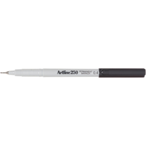 PENS ARTLINE 250 0.4MM EXTRA FINE BLK BOX/12 Box