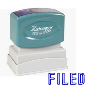 XSTAMPER 1024 FILED BLUE EACH Each