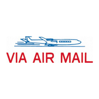 XSTAMPER 2001 VIA AIR MAIL RED/ BLUE EACH Each