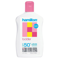 Hamilton Toddler Lotion, SPF50+, 250ml Bottle, Each Each