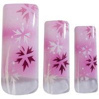 HAWLEY TIPS AIR BRUSHED MISTY PINK WITH AUTUMN LEAVES- 70/PK Pack