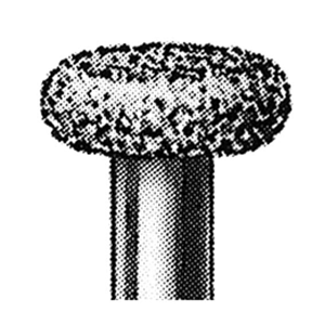 Intensiv 11AC Diamond Burs, Wheel, ISO 68534 #39, Friction Grip, Coarse, Each Each