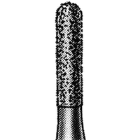 Intensiv 404GS Diamond Burs, Flat Fissure Point, ISO 137514 #13, Friction Grip, Fine, Each Each
