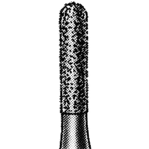 Intensiv 404GS Diamond Burs, Flat Fissure Point, ISO 137514 #13, Friction Grip, Fine, Each Each