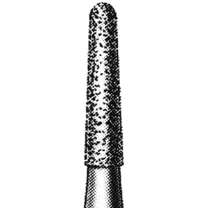 Intensiv D7 Diamond Burs, Domed Taper Fissure, ISO 197524 #25, Friction Grip, Medium, Each Each