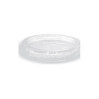 Flat Clear Lid for 60 - 280 ml Cup, Biodegradable, 1000/Carton Carton
