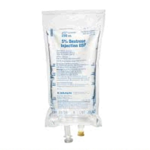 Baxter Intravenous IV Infusion BP Solution 5% Glucose