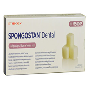 Out of Date, Johnson & Johnson Spongostan Dental, 10 x 10 x 10mm, Original Unopened Condition, Price Discounted, While Stocks last Each