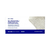 Ethicon Surgicel Original Absorbable Hemostat, 10.2 x 20.3cm, 12/Box Box