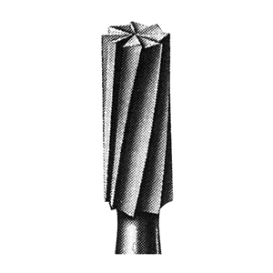 Jota R/a Steel Bur F/fiss #36/018 6/pk Pack