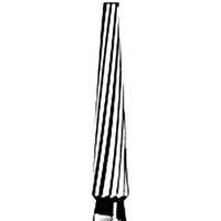 Jet 7205 Tungsten Carbide Burs, Taper Finishing, X-Long, Friction Grip, 016N, Each Each