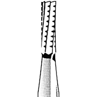 Jet 560 Tungsten Carbide Burs, Straight Fissure, Cross Cut, Friction Grip, 016, Each Each