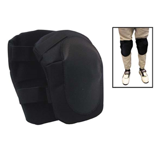 Livingstone Industrial Knee Pads, for Reduced Blood Pressure and Fatigue, Black , Pair Each