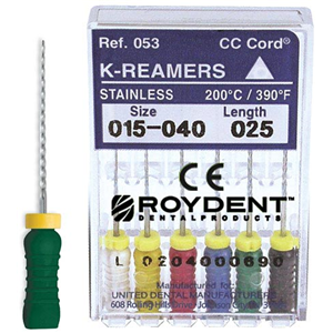 Cc K Reamers 21mm #35 6/pk Pack