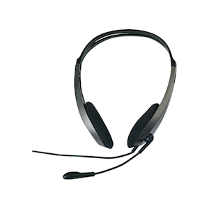 Verbatim Multimedia USB Headset with Boom Microphone, 60(D) x 155(W) x 170(H) mm, Grey, Each Each
