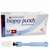 Livingstone Biopsy Punch with Stainless Steel Cutting Edge