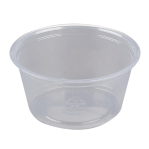 Livingstone Plastic Portion Cups, 14.9ml or 1/2 Ounce Capacity, Clear, Disposable, Recyclable, 250/Pack Pack