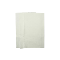 Tall E-Fold Serviette Napkins, 1-Ply, White, 5000/Pack Carton