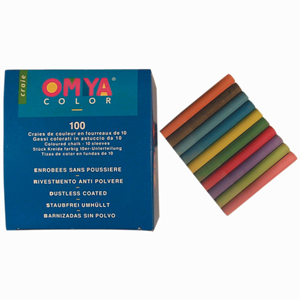 CHALK ROBOCOLOR ASSTED COLOURS100/BOX Box