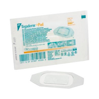 3M Tegaderm Transparent Film Island Dressing, 5 x 7cm, Absorbent, with Non Adherent Pad, 50 Pieces/Box Box