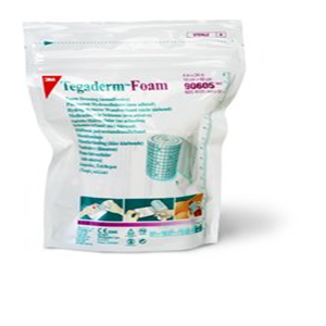 3M Tegaderm High Performance Foam Dressing, Non Adhesive, 10 x 60cm, Roll Roll