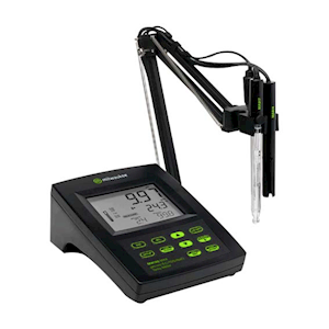 Milwuakee Laboratory Bench Meter, 6 Different Parameters (pH/ORP/Conductivity/TDS/NaCl/Temperature), Compact, Each Each