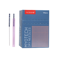 Out of Date, Myotech 2.0 Elite Dry Needles, 0.30mm x 100mm, 100 Pieces/Box, Original Unopened Condition, Price Discounted, While Stocks last Box