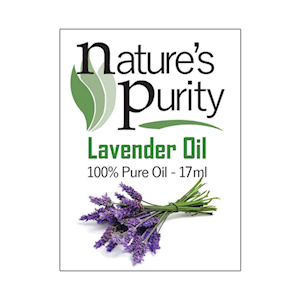 Natures Purity Lavender Oil 17mL, Lavandula angustifolia, Each