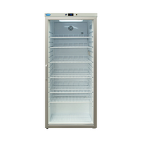 Nuline HR600G Pharmacy Fridge Glass Door, Fan Force System, 570L, 775(W) x 750(D) x 1850(H) mm, 10 Adjustable Shelves, 95Kg, Each Each