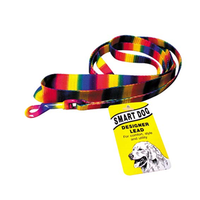 Pet Lead, 10 mm, Rainbow Striped, Each