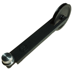 Air Track Pulley on Strip, with Flat top attachment screw, Each Set