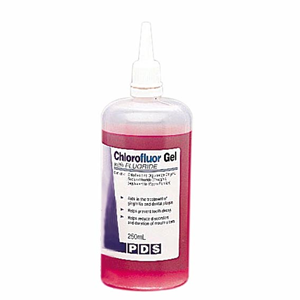 PDS Chlorofluor Gel, 250ml Bottle, Each