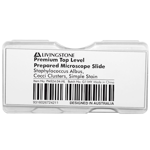 Livingstone Premium Top Level Prepared Slide, Plankton, Mixed, Whole Mount, Each Each