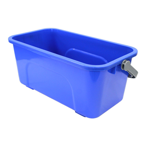 Livingstone Rectangular Bucket Window Cleaner, 11 Litres, Blue, Each Each