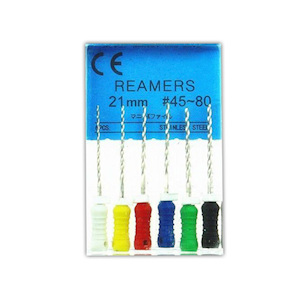 Reamers 21mm, No. 50 , 6/Pack Pack