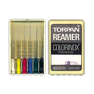 Maillefer Reamers 28mm #40 6/pk Pack