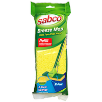 Sabco Space Saver Breeze Mop Refill, Each Each