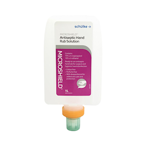 Microshield® Antiseptic Hand Rub Solution, 75pct v/v Isopropanol and 10pct v/v Ethanol, 1,000mL, Each Each
