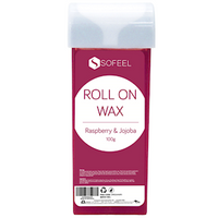 Sofeel Roll On Wax Cartridge, Raspberry & Jojoba, 100g, Each Each
