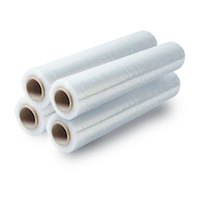 Lincon Hand Stretch Wrap - Cast Film, 500mm x 450 Metres, 20um, Clear, 4 Rolls/Carton Carton
