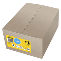 Gold Kraft X-Ray Envelopes 458 x 324mm, Recycled, Press Seal, 250/Box Box