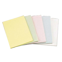 OFFICE PAD A4 BANK TINTED YLW 100LF EACH Each