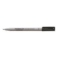 LUMOCOLOR PEN NON-PERM. FINE BLACK BOX/10 Box
